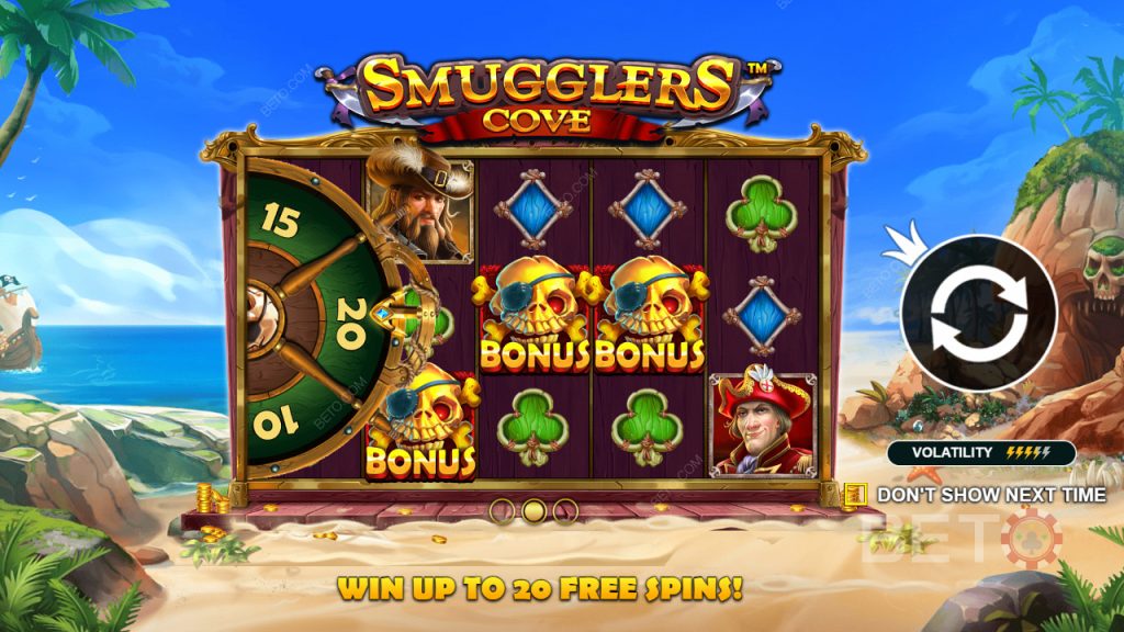 TRIK MUDAH DAPAT JACKPOT DI GAME SMUGGLERS COVE
